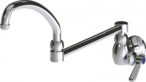 Single Hole Wall Mounted Pot And Kettle Filler Chicago Faucets